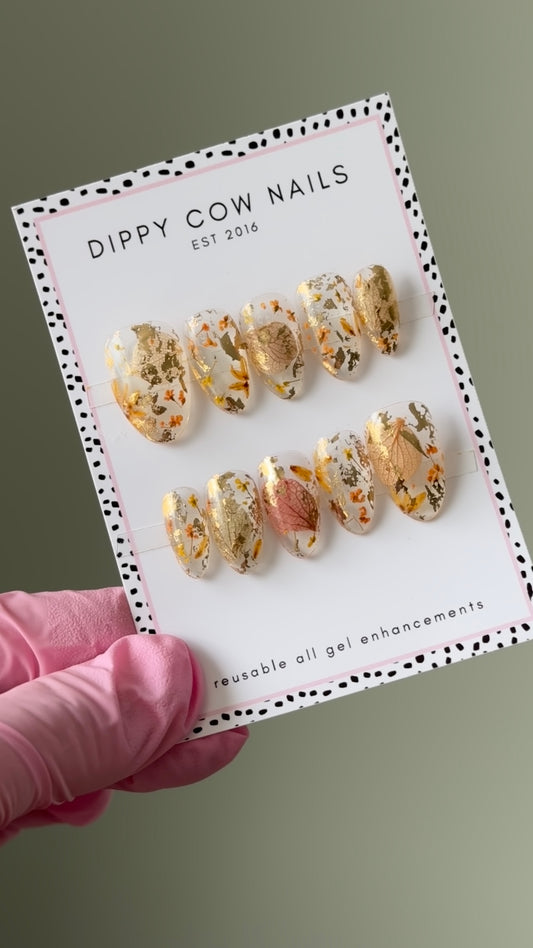 Bloem | Dried Floral | Custom Press On Nails