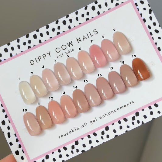 Choose Your Nude | Neutral Base Shades | Custom Press On Nails