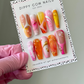 Tropical Punch | 3D Art | Custom Press On Nails