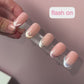 French Cateye | Velvet | Custom Press On Nails