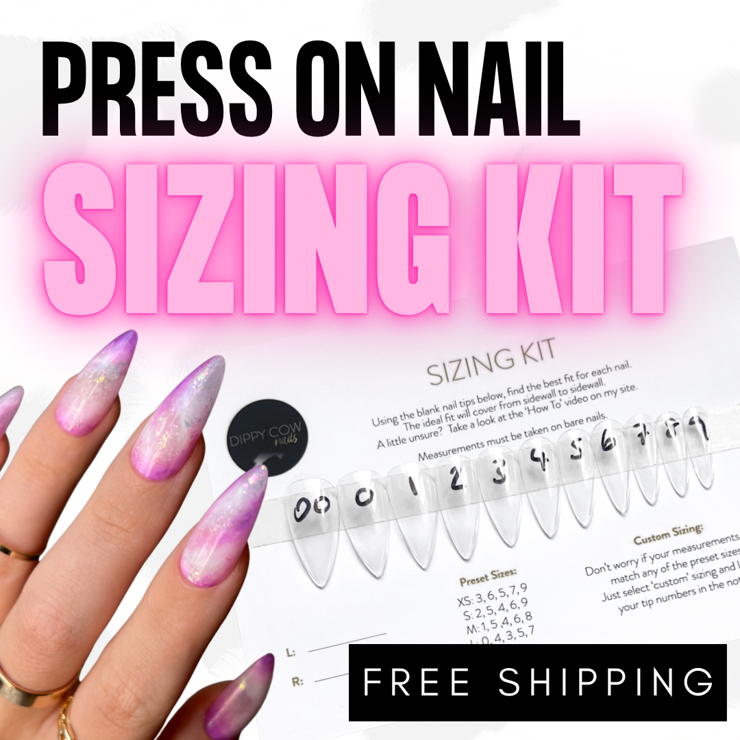 Custom Press On Nails - Sizing Kit